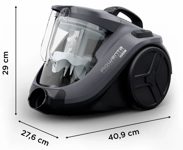 Compact Power Cyclonic Classic odkurzacz bezworkowy, szary ROWENTA RO3726EA