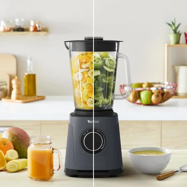 PerfectMix Essential Blender kielichowy, ciemnoszary/czarny TEFAL BL771BF0