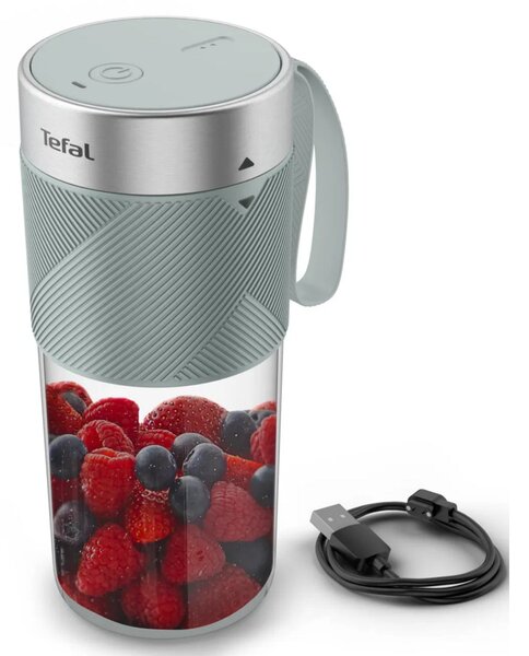 Lightmix Przenośny blender do smoothie, miętowy/szary TEFAL BL1C0430