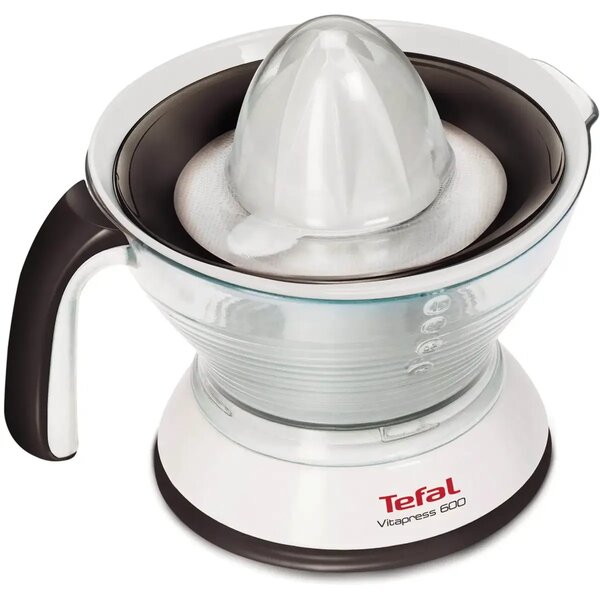 Vitapress Elektryczna wyciskarka do cytrusów, biała/czarna TEFAL ZP300138