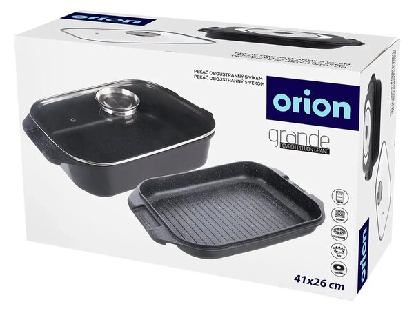 Grande Aroma Brytfanna dwustronna 41 x 26 x 15 cm ORION 127040