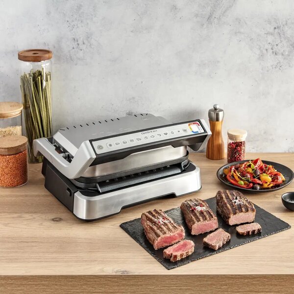 OptiGrill 2w1 Elektryczny grill kontaktowy, nierdzewny TEFAL GC773D30