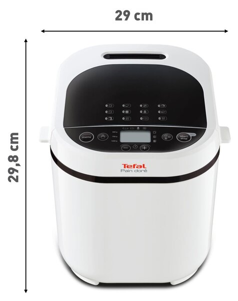 Pain Doré Domowy wypiekacz do chleba, czarno-biały TEFAL PF210138