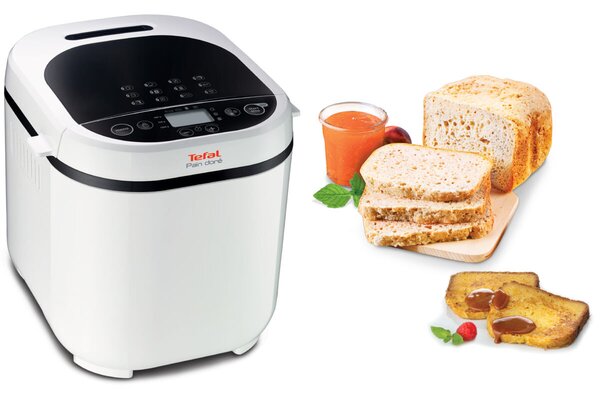 Pain Doré Domowy wypiekacz do chleba, czarno-biały TEFAL PF210138