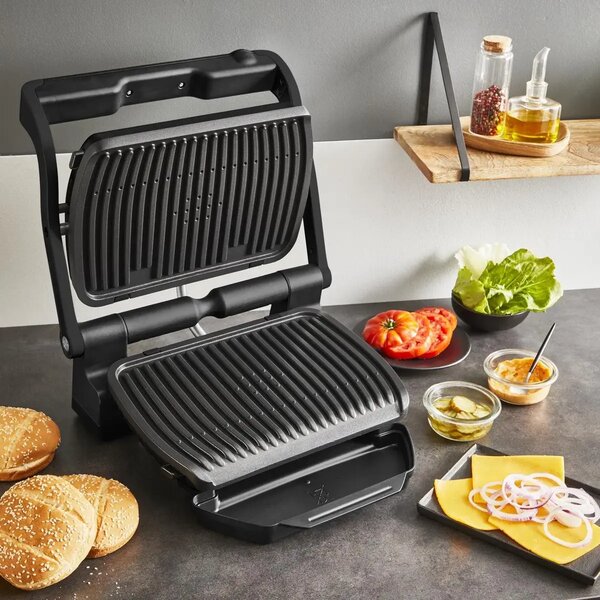 OptiGrill Elektryczny grill kontaktowy, czarny TEFAL GC717810