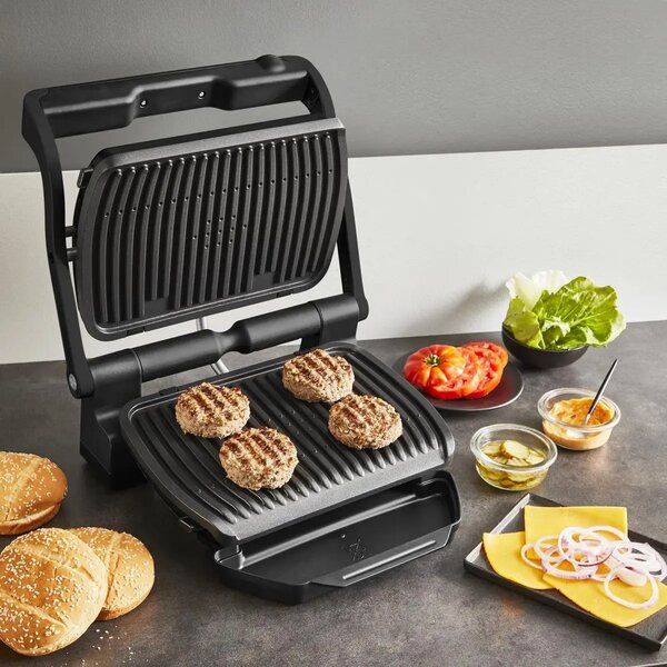 OptiGrill Elektryczny grill kontaktowy, czarny TEFAL GC717810
