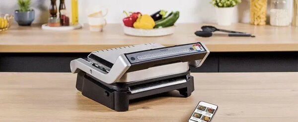 OptiGrill 2w1 Elektryczny grill kontaktowy, nierdzewny TEFAL GC773D30