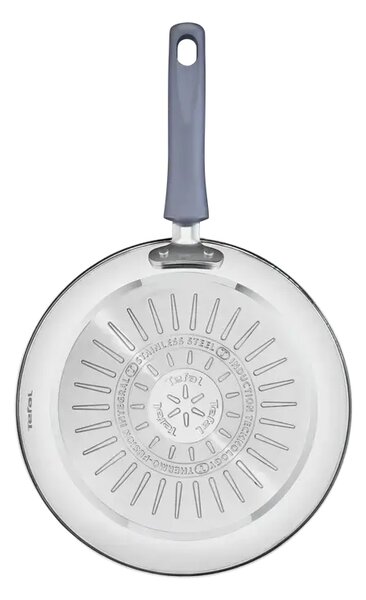 Daily Cook patelnia grillowa 26 cm, stalowa nierdzewna, czarna TEFAL G7314055