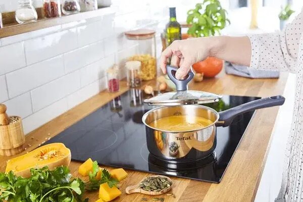 Daily Cook rondel z pokrywką 16 cm, nierdzewny TEFAL G7122255