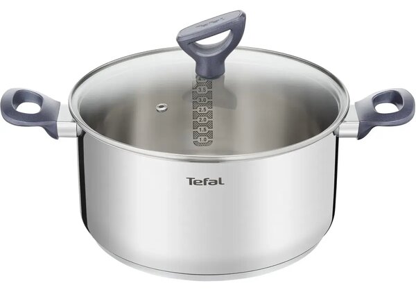 Daily Cook Garnek z pokrywką 20 cm, nierdzewny TEFAL G7124445