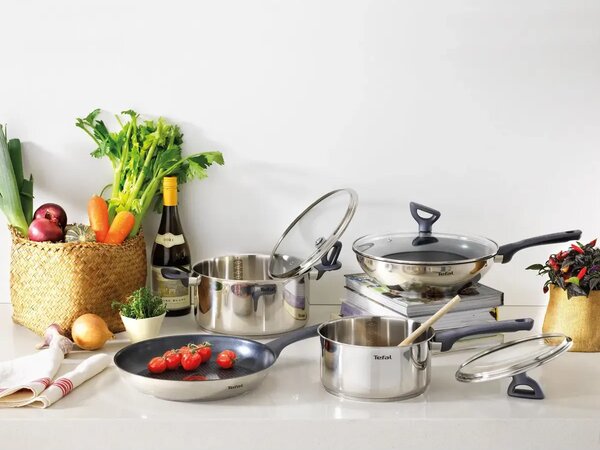 Daily Cook rondel z pokrywką 16 cm, nierdzewny TEFAL G7122255