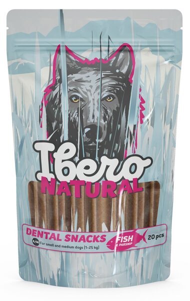Cold Pressed Przysmak Dentystyczny ryba/pasternak, S/M, 20 ks IBERO 1005752