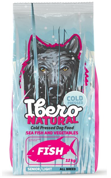 Cold Press Karma dla psów Dog Senior, Fish, 12 kg IBERO 1005919