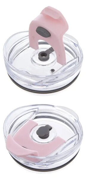 Termo Kubek termiczny 1,2 l, stal/plastik, różowy ORION 112283