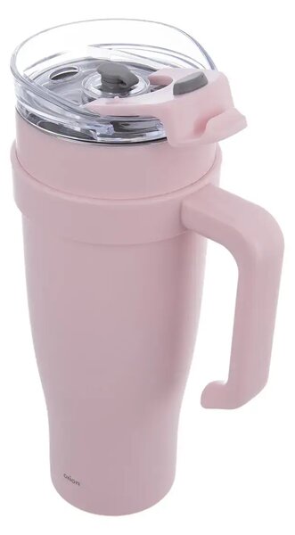 Termo Kubek termiczny 1,2 l, stal/plastik, różowy ORION 112283