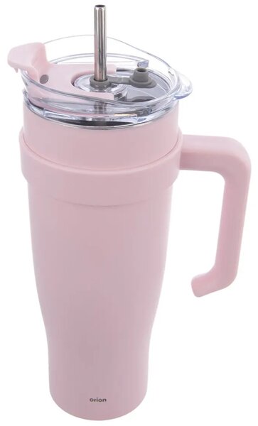 Termo Kubek termiczny 1,2 l, stal/plastik, różowy ORION 112283