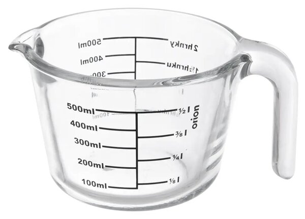 Miarka kuchenna 0,5 l, szkło borokrzemowe ORION 120562