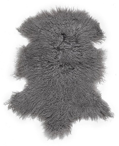 Szara skóra owcy tybetańskiej loomi.design, 60x90 cm