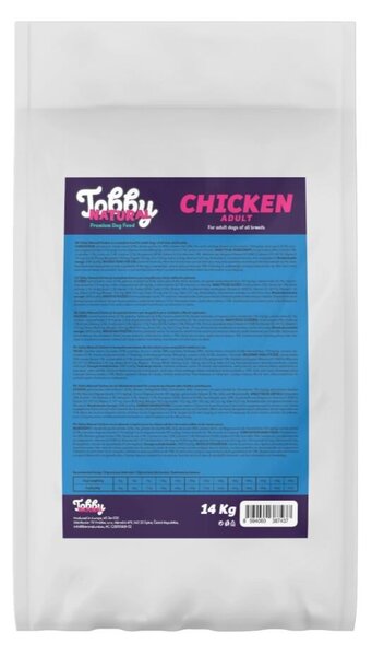 Natural Karma dla psów Adult Dog, Chicken, 14 kg TOBBY 1006033