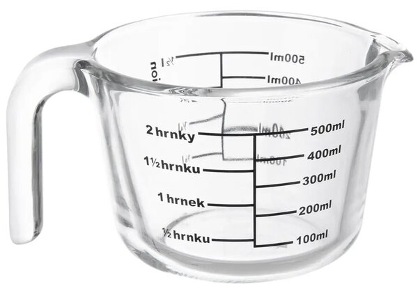 Miarka kuchenna 0,5 l, szkło borokrzemowe ORION 120562
