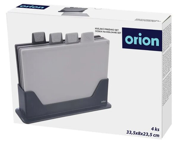Zestaw desek do krojenia 4 szt., plastikowe ORION 126852