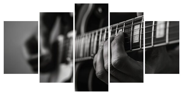 5-częściowy obraz melodia gitarowa