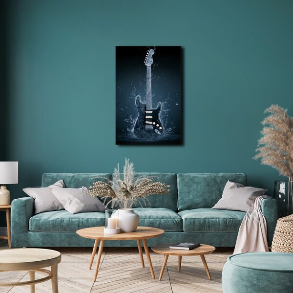 Obraz instrument muzyczny z wody