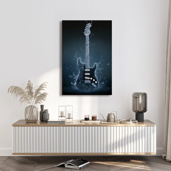 Obraz instrument muzyczny z wody