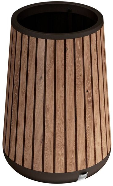 Deco Conic Tall Donica 72,5 × 51 cm, brązowa KETER 261036