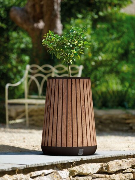 Deco Conic Tall Donica 72,5 × 51 cm, brązowa KETER 261036