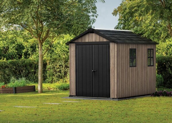 Apex Domek ogrodowy 9x7,5, ashwood KETER 263957