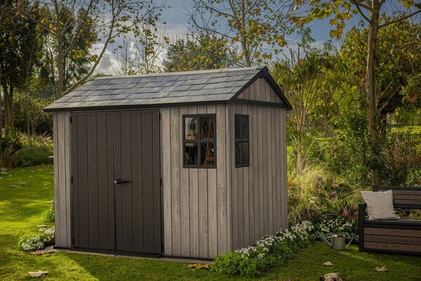 Apex Domek ogrodowy 9x7,5, ashwood KETER 263957