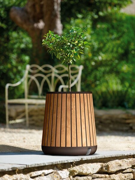 Deco Conic Donica 62 × 51 cm, brązowa KETER 261030