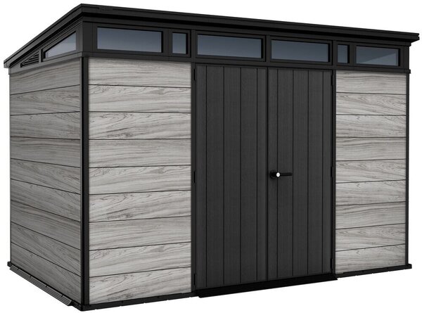 Pent Signature Domek ogrodowy 11x7, storm grey KETER 263853