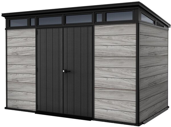 Pent Signature Domek ogrodowy 11x7, storm grey KETER 263853