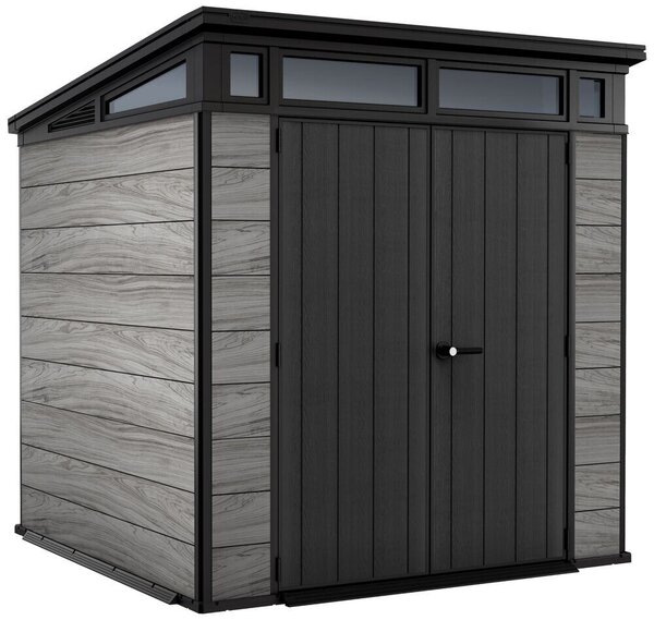 Pent Signature Domek ogrodowy 7x7, storm grey KETER 263851