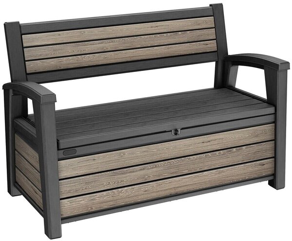 Deco Garden Ławka ogrodowa 227 l, ashwood KETER 261850