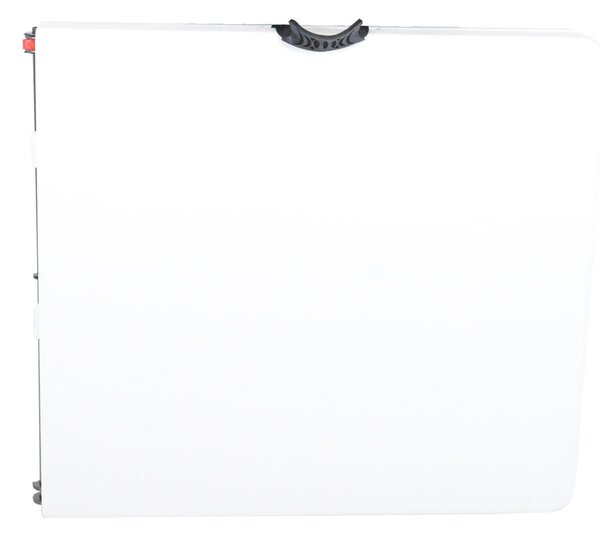 Cateringový campingový skladací stôl, 152 × 70 cm, oceľový, biely ROJAPLAST DS-CZ152