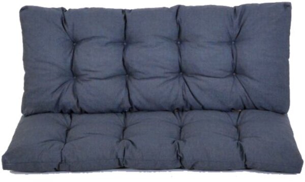 Premium poduszka na ławkę 120 × 45 cm, ciemnoszara, zestaw 2 szt. ROJAPLAST 12045