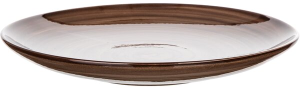 Banquet Zestaw 6 talerzy płytkich Palas 27 cm, brązowy