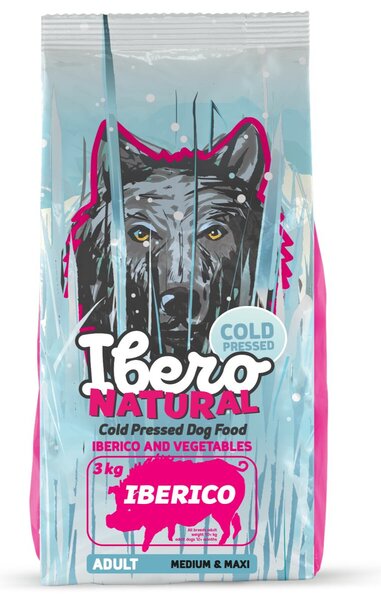 Karma dla psów Cold Press Dog Adult Medium & Maxi, Iberico, 3 kg IBERO 1005916