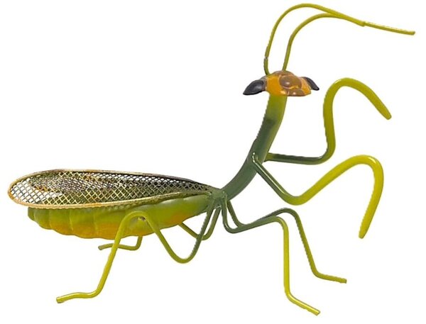 Duża metalowa modliszka 18 × 12 × 7 cm PRODEX 25188