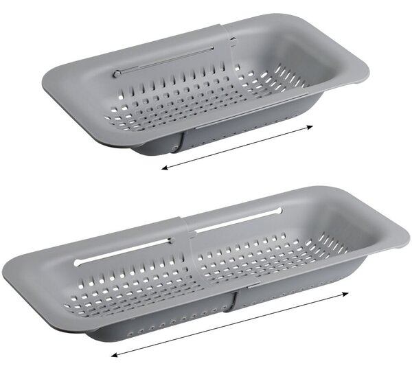 Ociekacz do zlewu, regulowany, plastikowy KESPER 30070