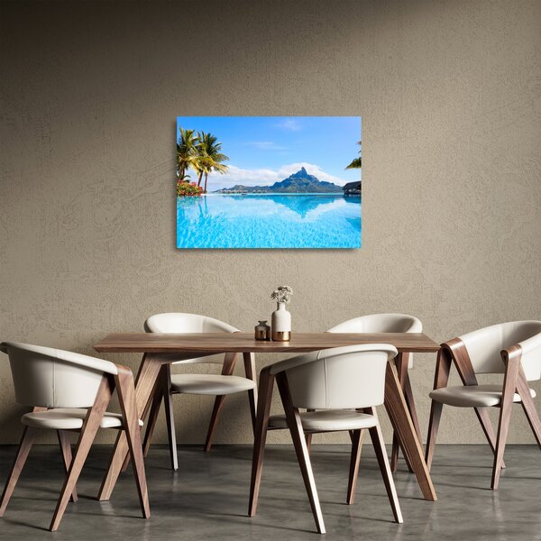 Obraz na szkle - Bora-Bora, Polinezja Francuska (70x50 cm)