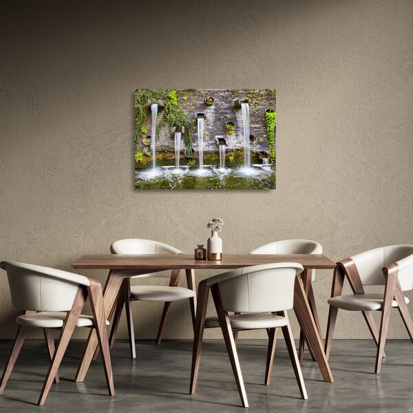 Obraz na szkle - Kamienny mur, Hamburg, Niemcy (70x50 cm)