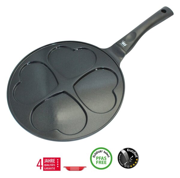 Patelnia na placuszki w kształcie serca Ø 26 cm ELO 91626
