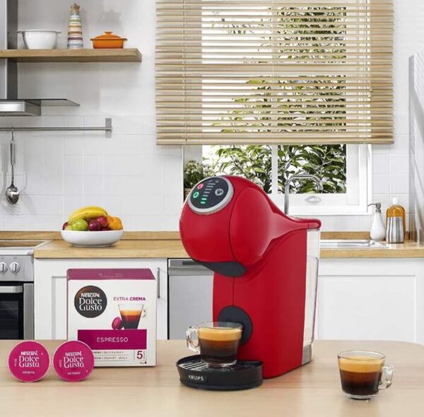 Dolce Gusto Genio S Plus ekspres kapsułkowy, czerwony KRUPS KP3405
