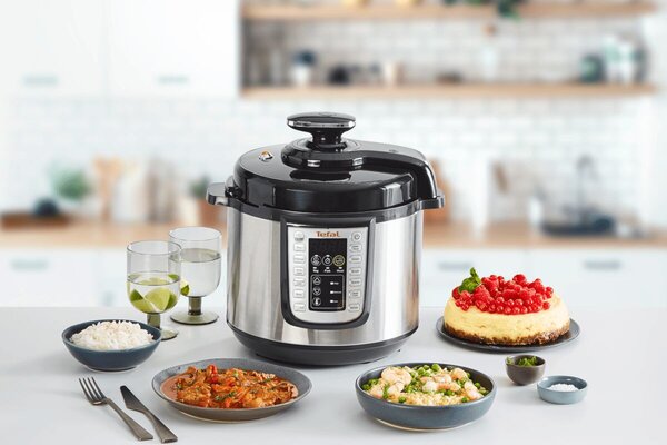 One Pot Wielofunkcyjny garnek elektryczny, stalowy/czarny TEFAL CY505EE0