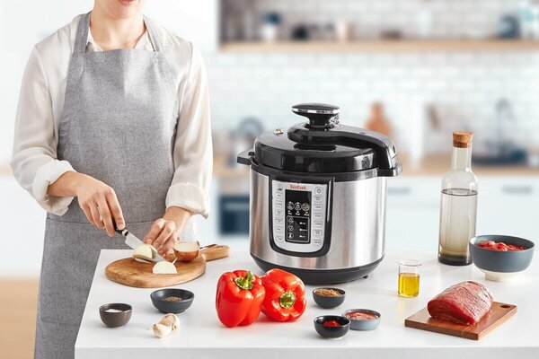 One Pot Wielofunkcyjny garnek elektryczny, stalowy/czarny TEFAL CY505EE0