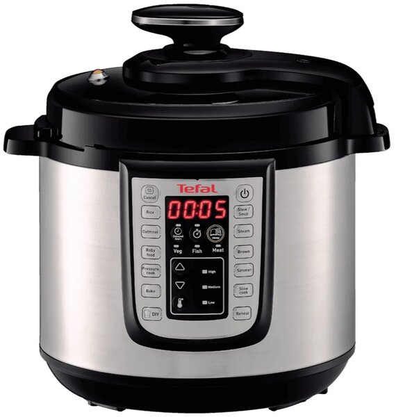 One Pot Wielofunkcyjny garnek elektryczny, stalowy/czarny TEFAL CY505EE0